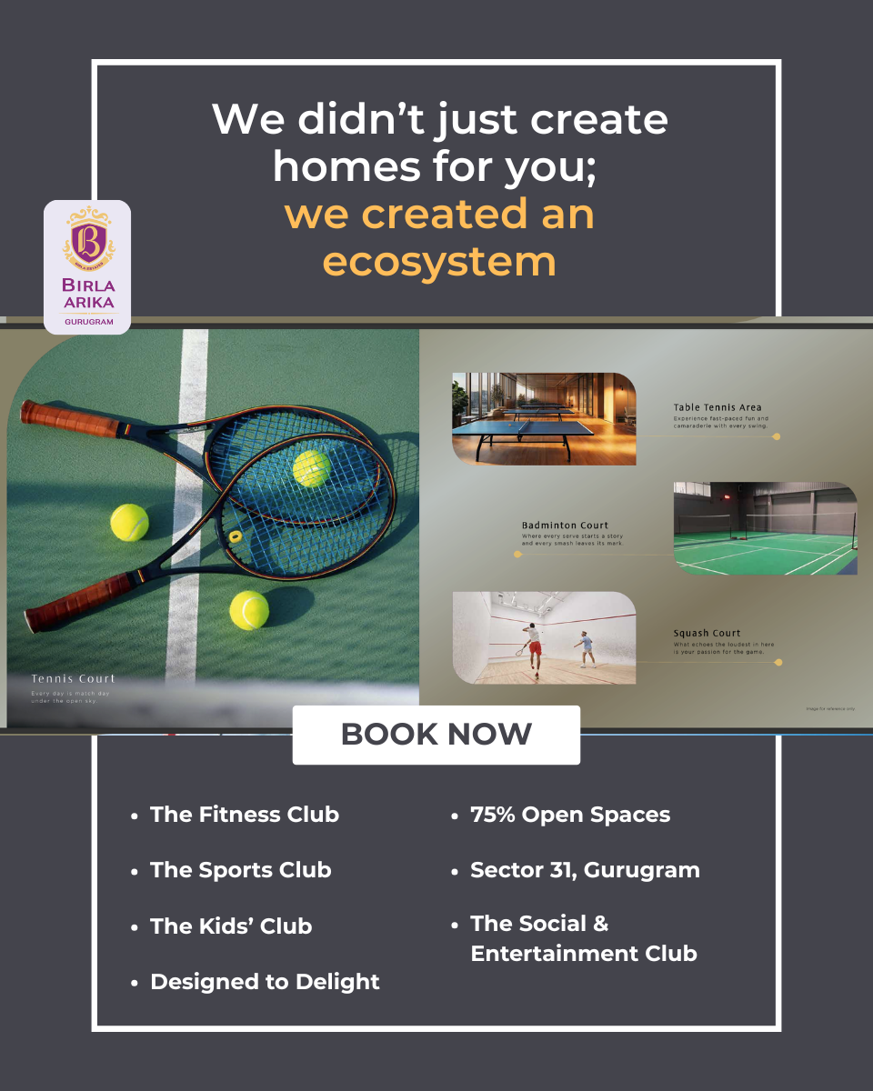 Birla Arika Amenities